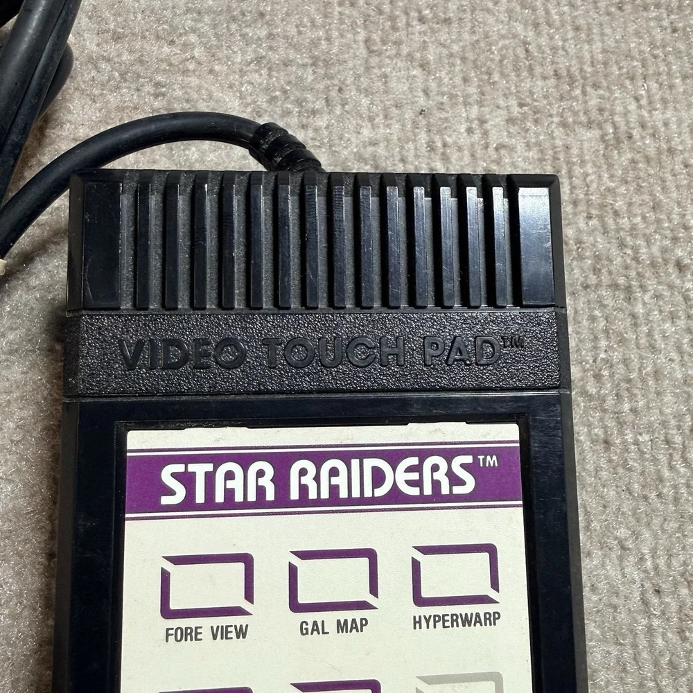 Atari 2600 Video Touch Pad Controller Star Raiders CX21 OEM 1982 - Untested